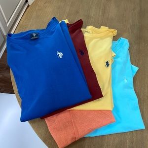 Bundle mens polo size lg